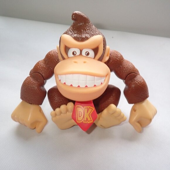 Donkey Kong World of Nintendo Jakks Pacific 2014 Action Figure Posable 7" - Picture 1 of 6